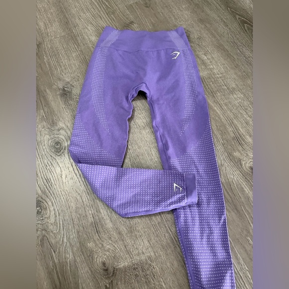 Gymshark Lavender Seamless Leggings - Picture 3 of 4